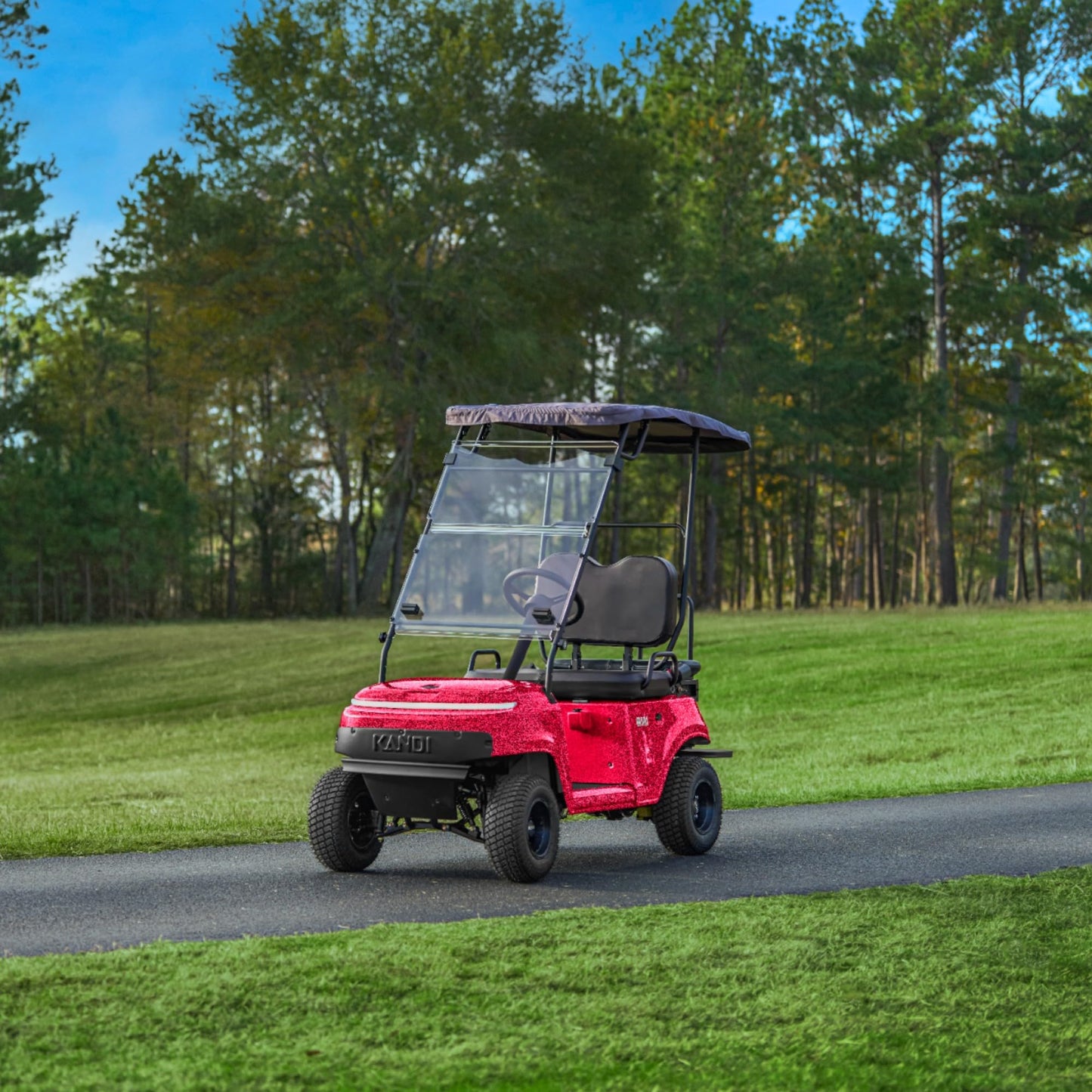 Foldable Windshield for Kandi Mini Cart