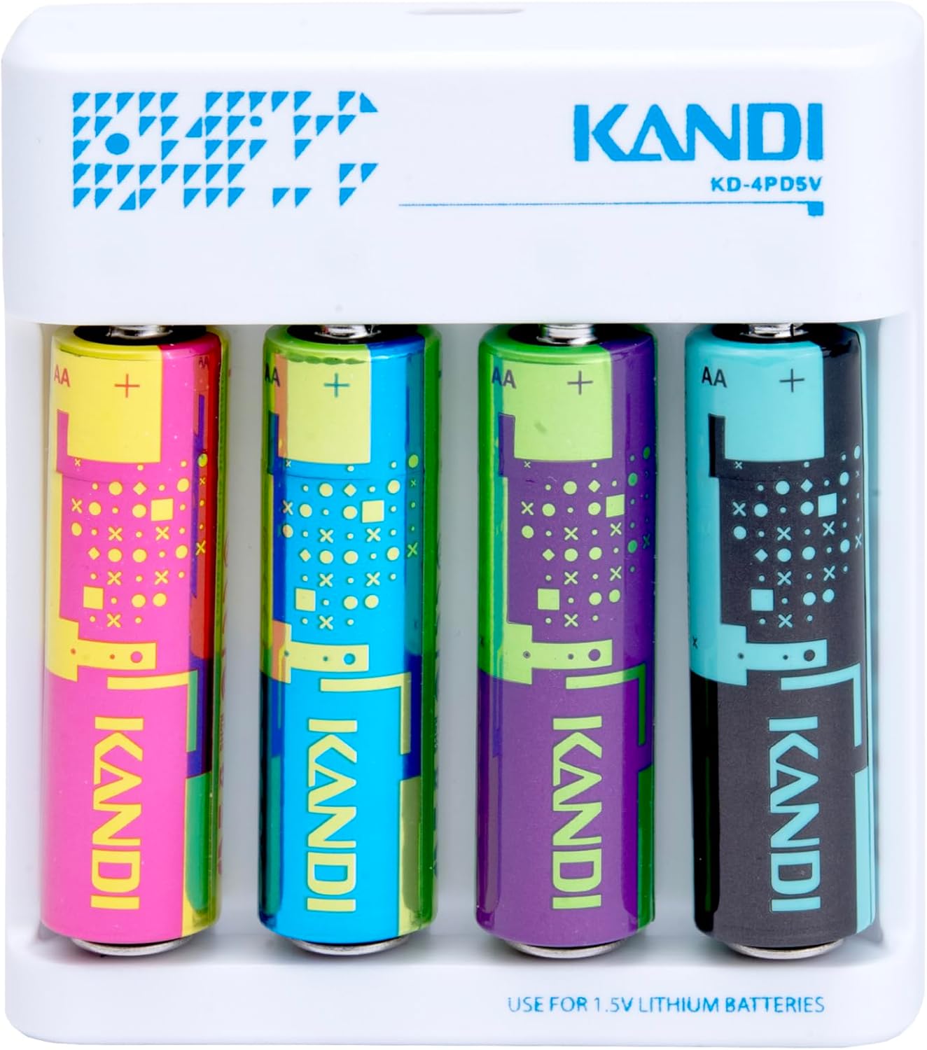 AA Lithium Rechargeable Batteries (Waffle)