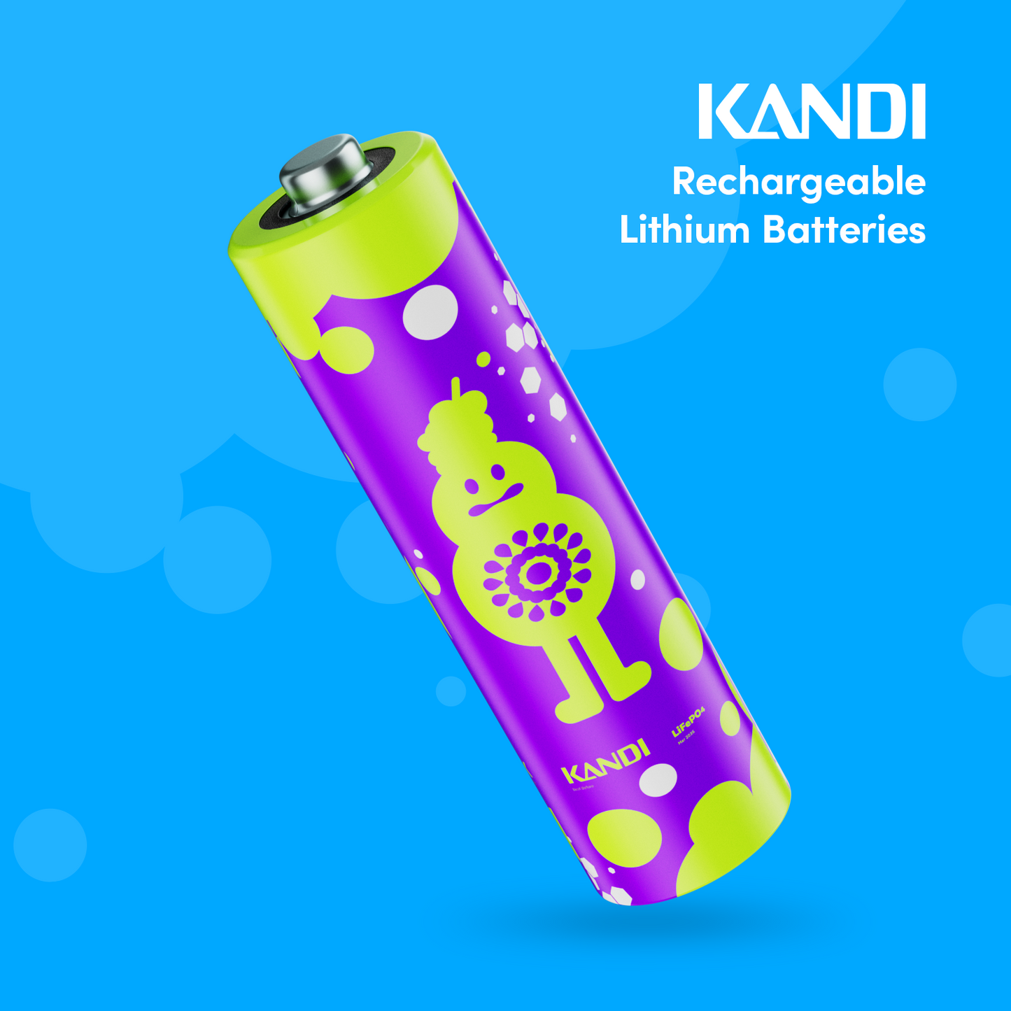 AA Lithium Rechargeable Batteries (Kiddo)