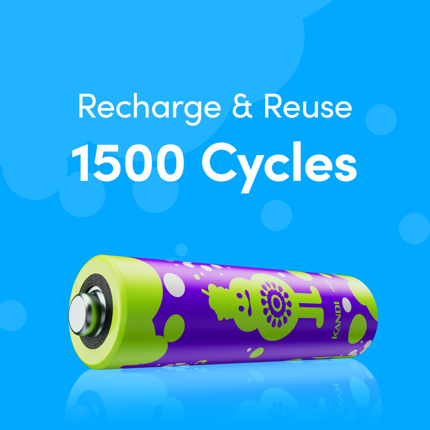 AA Lithium Rechargeable Batteries (Kiddo)