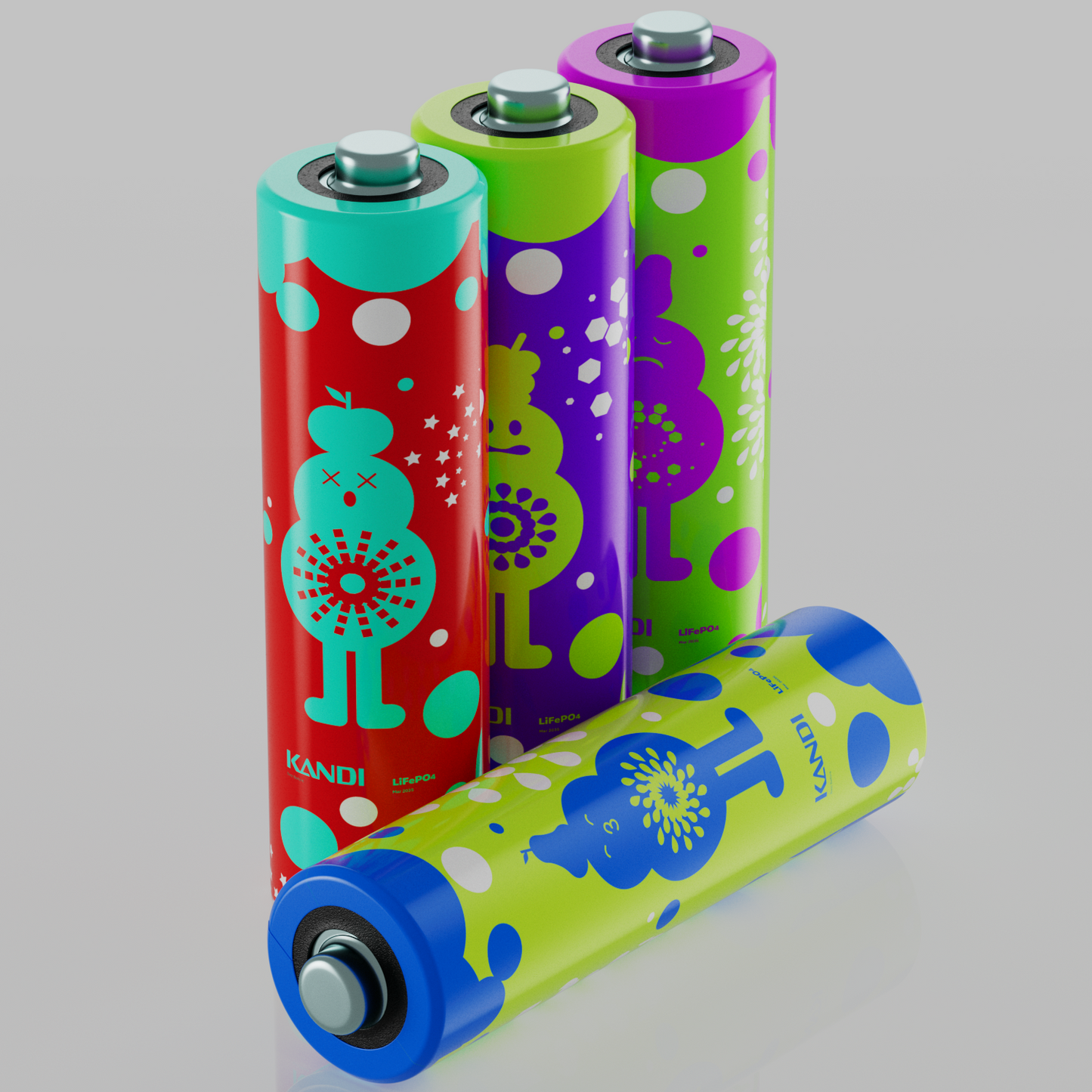 AA Lithium Rechargeable Batteries (Kiddo)