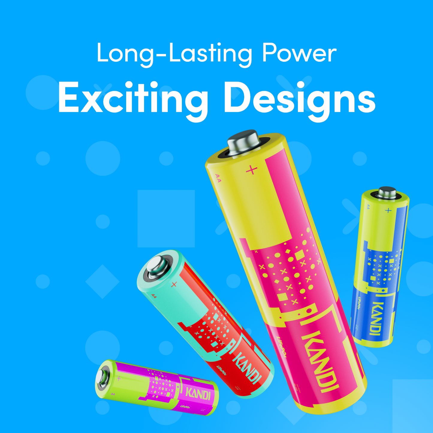 AA Lithium Rechargeable Batteries (Digital)