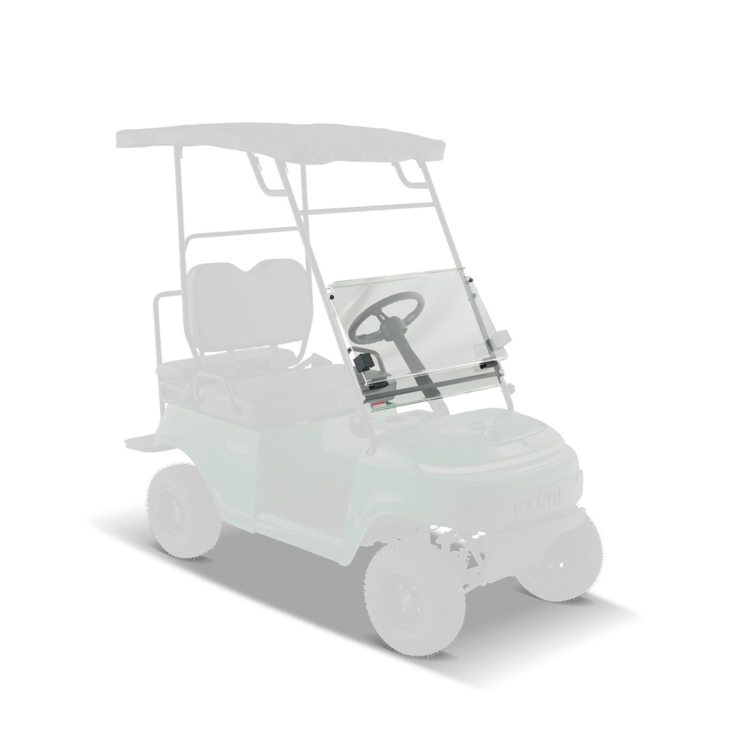 Foldable Windshield for Kandi Mini Cart